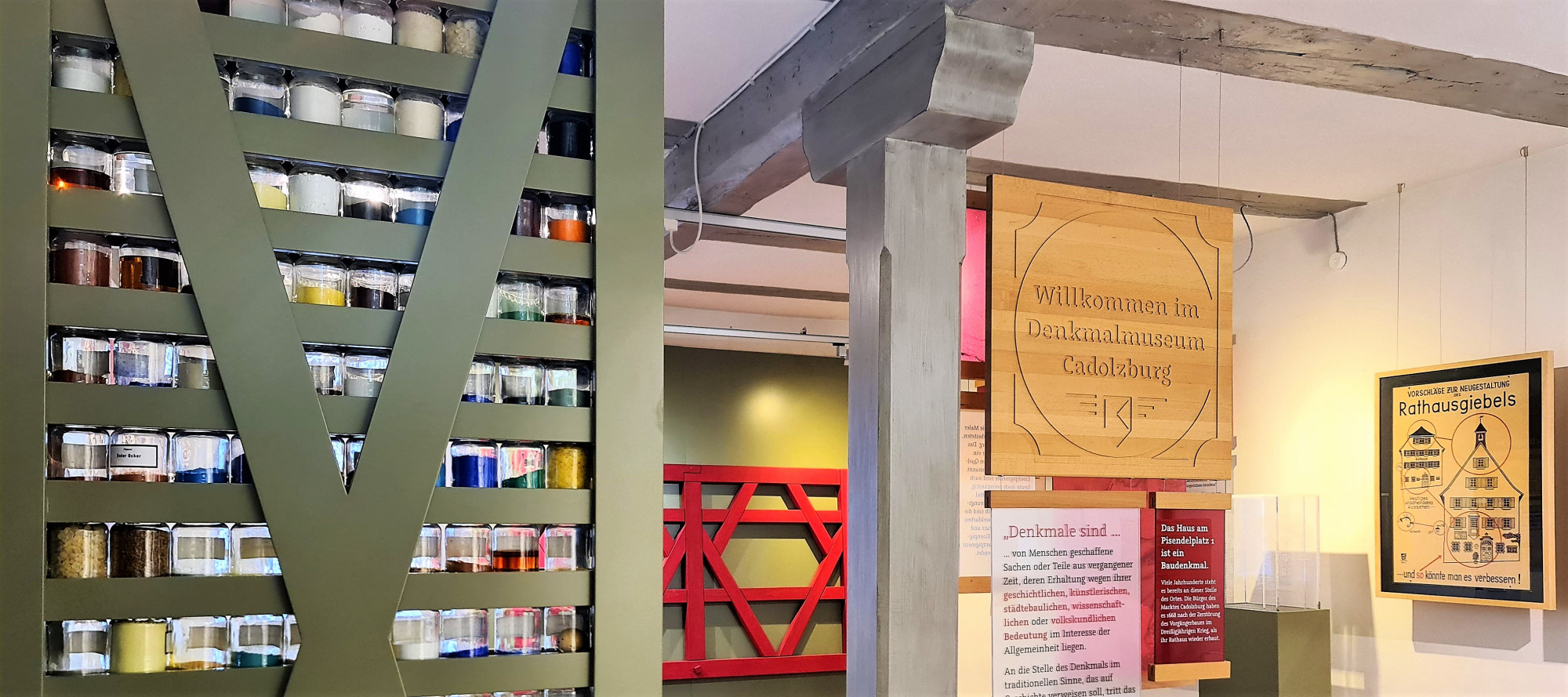 Blick in den ersten Ausstellungsraum
